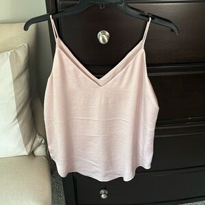 Express V Neck Satin Tank